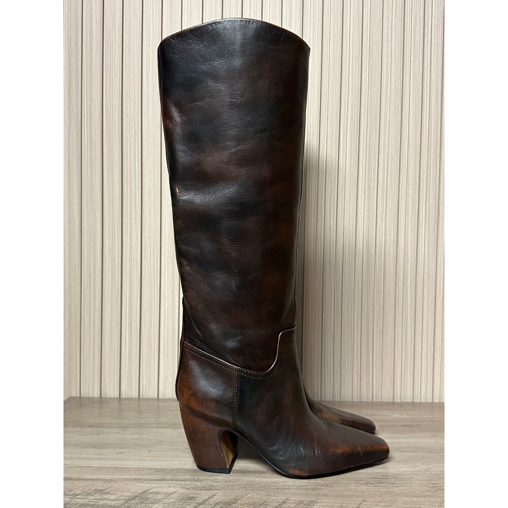 Vince Camuto Cristen Knee High Leather Boots Women’s Size 5M